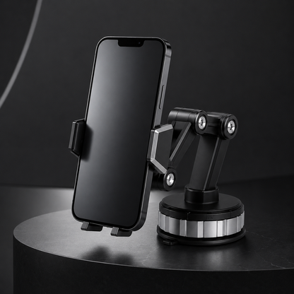 Car Phone Mount Adjustable Holder Dashboard Air Vent Clip