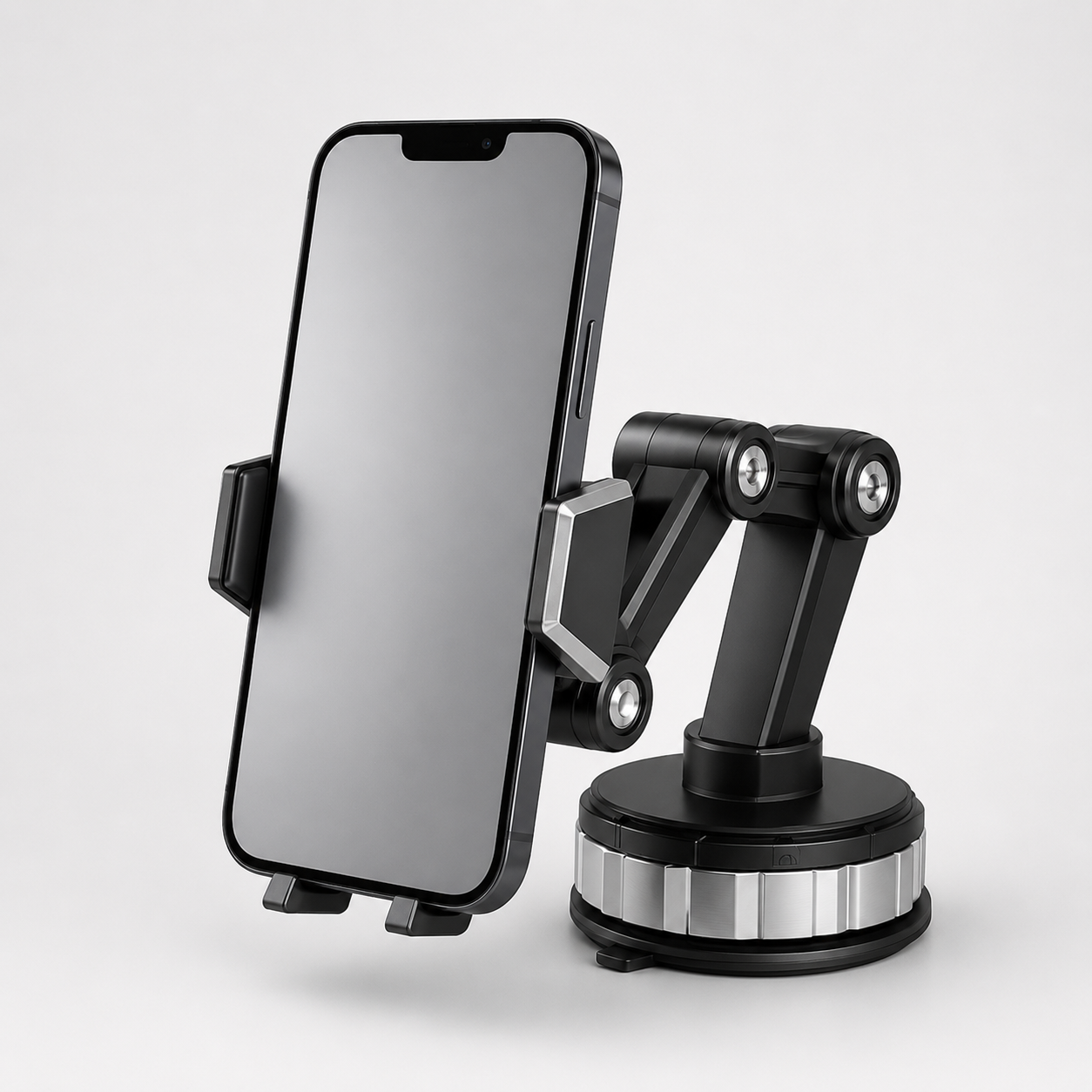 Car Phone Mount Adjustable Holder Dashboard Air Vent Clip