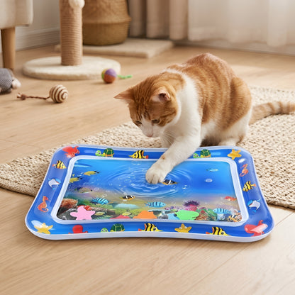 Jucărie pentru pisici Covoraș interactiv cu apă Pad de activitate pentru animale de companie