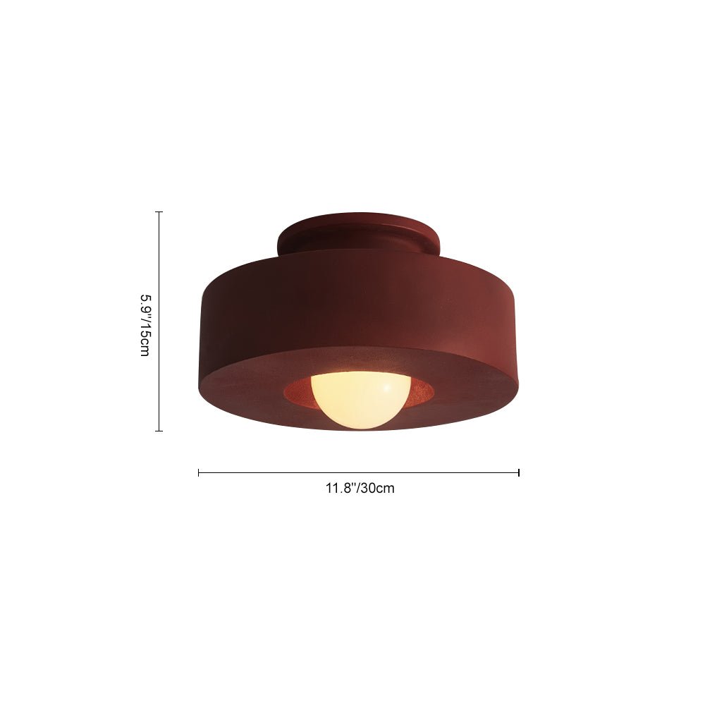 CeraCyl Ceiling Light | Geometric Nordic Design