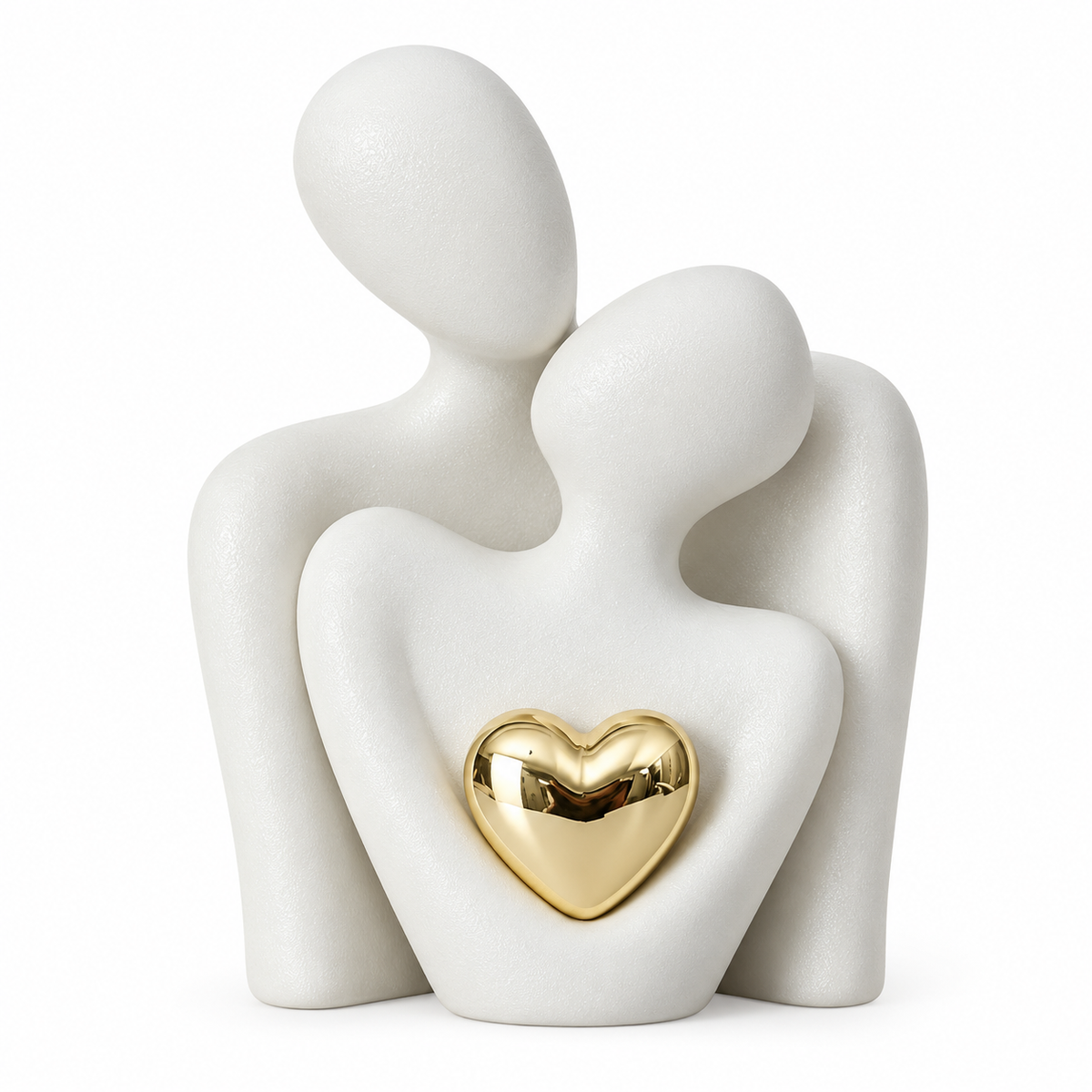 Keramikfigur eines Paares, modernes Design, Dekoration