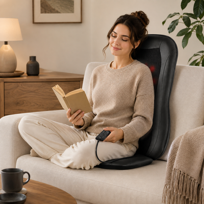 Rollende Massage-Sitzauflage mit Vibration und ergonomischem Design