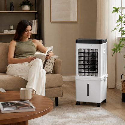 Portable Swamp Cooler Cooling Fan Evaporative 12 Hour Timer
