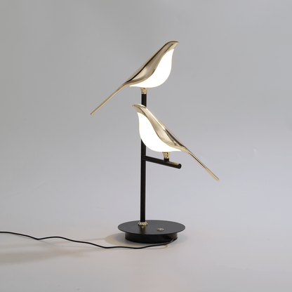 Golden Birdlight Wall Lamp | Modern Nordic LED Wall Sconce