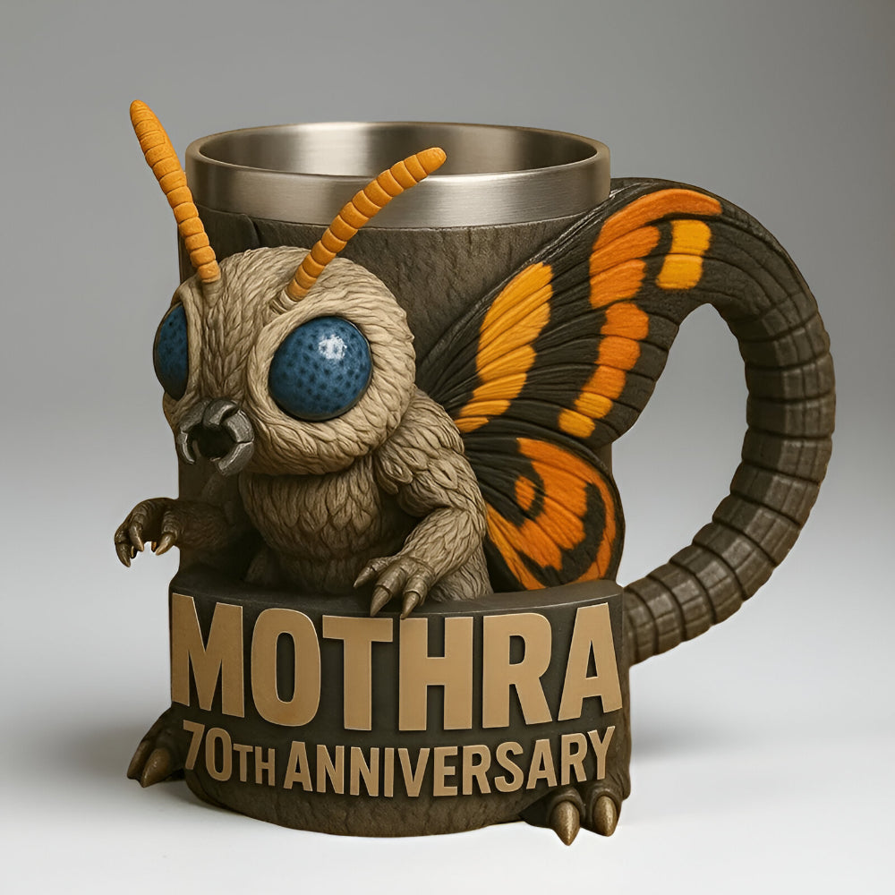 Tazza Caffè Ceramica Mostro 3D Decorativa