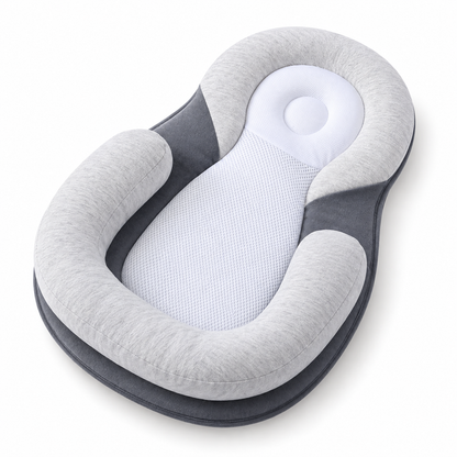 Cuscino ergonomico per neonati contro le coliche, design confortevole