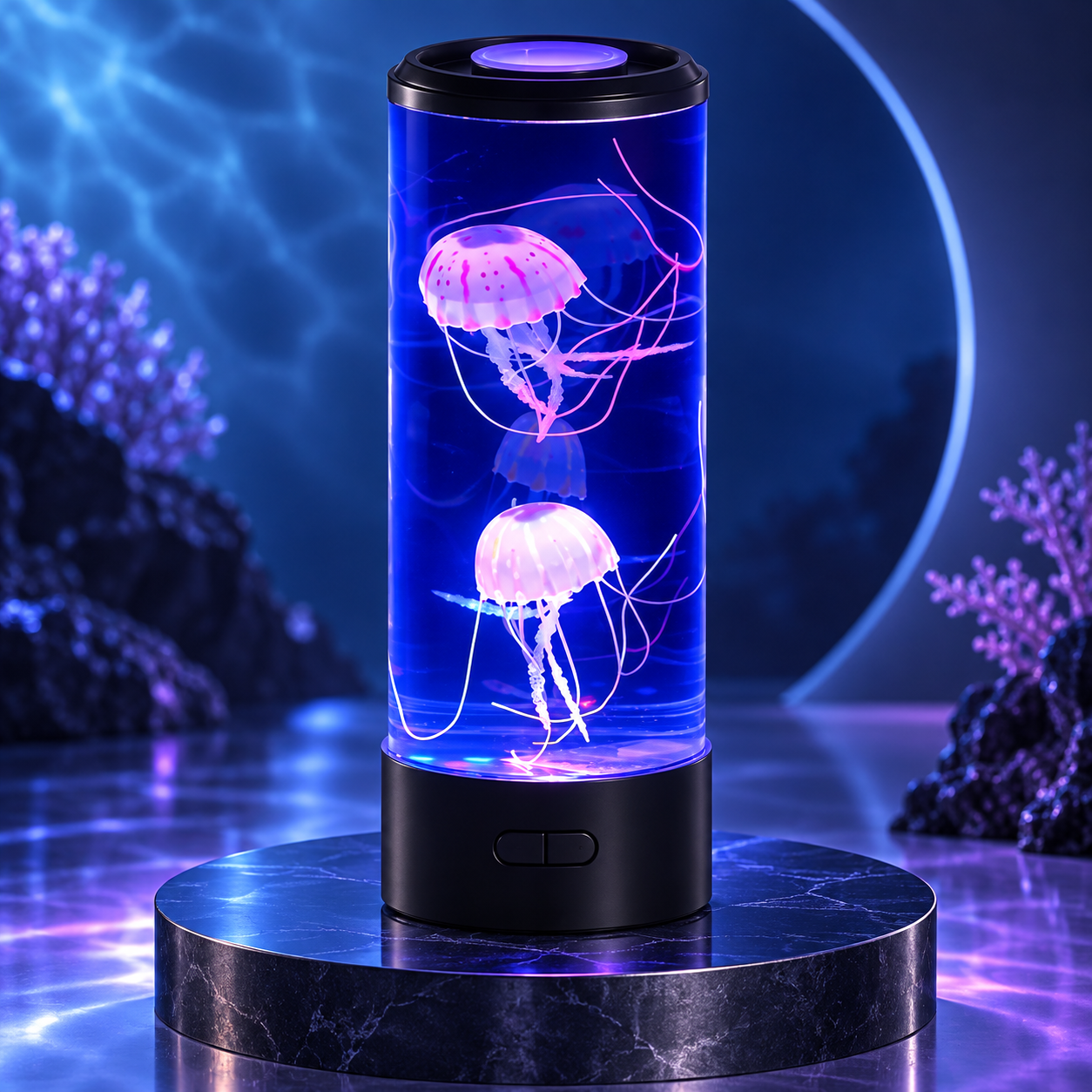 Color Changing Jellyfish Lamp USB Powered Aquarium Decor