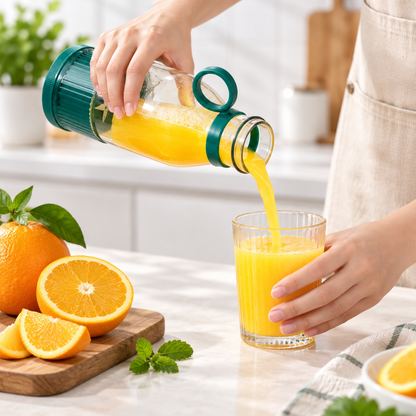 Compact Smoothie Maker Personal Blender Portable