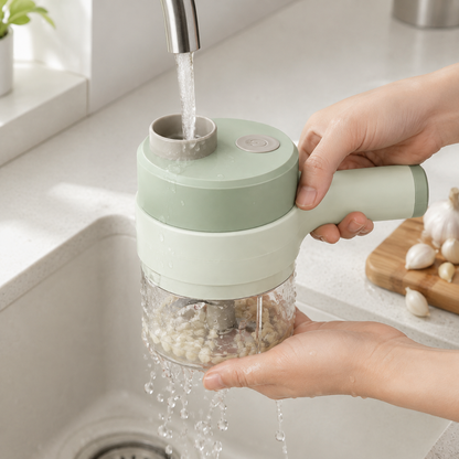 Compact Design Electric Vegetable Slicer Easy Food Prep