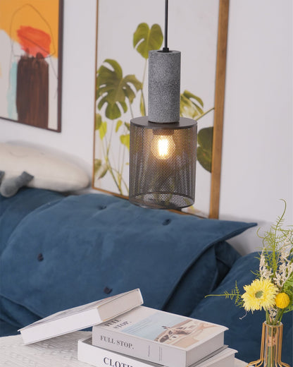 Lampada a Sospensione Urban Concrete | Lampada Industriale LED Appesa