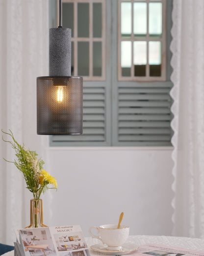 Lampada a Sospensione Urban Concrete | Lampada Industriale LED Appesa