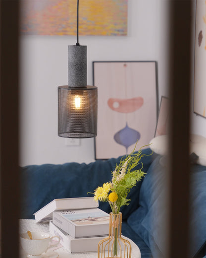 Lampada a Sospensione Urban Concrete | Lampada Industriale LED Appesa