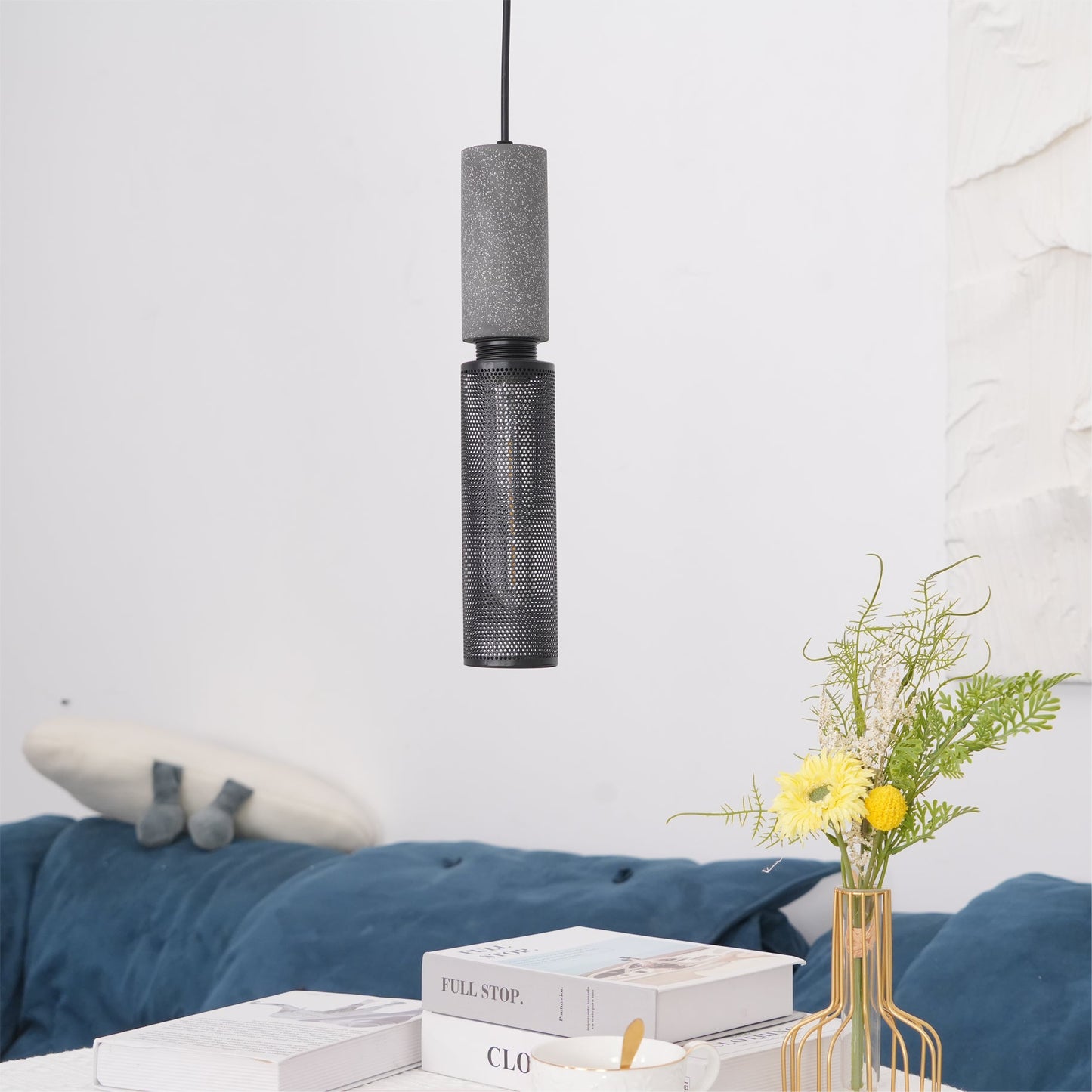 Lampada a Sospensione Urban Concrete | Lampada Industriale LED Appesa