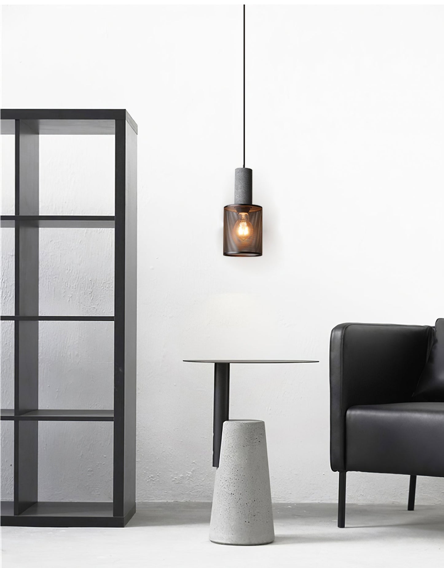 Lampada a Sospensione Urban Concrete | Lampada Industriale LED Appesa