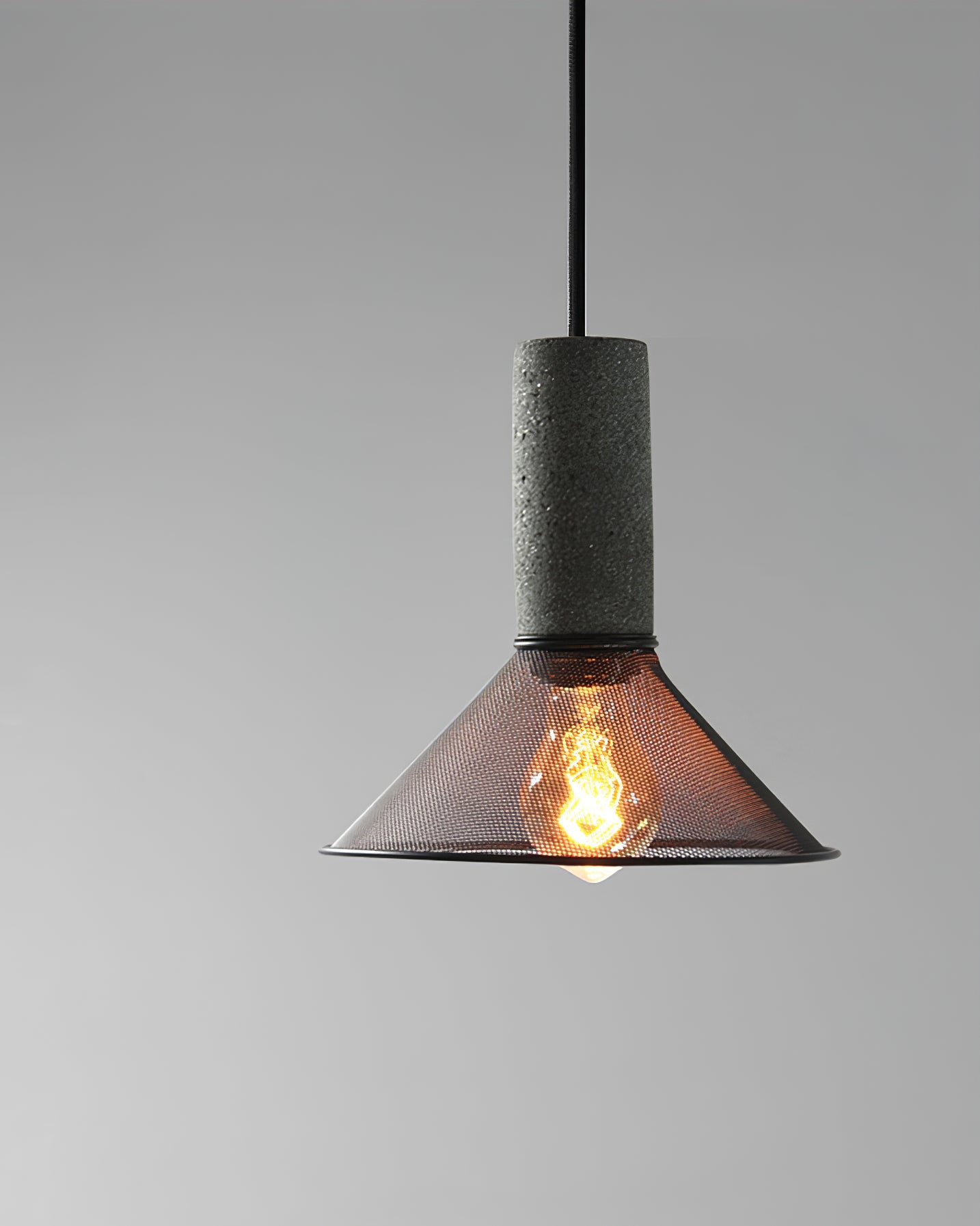 Lampada a Sospensione Urban Concrete | Lampada Industriale LED Appesa