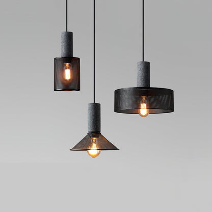 Lampada a Sospensione Urban Concrete | Lampada Industriale LED Appesa