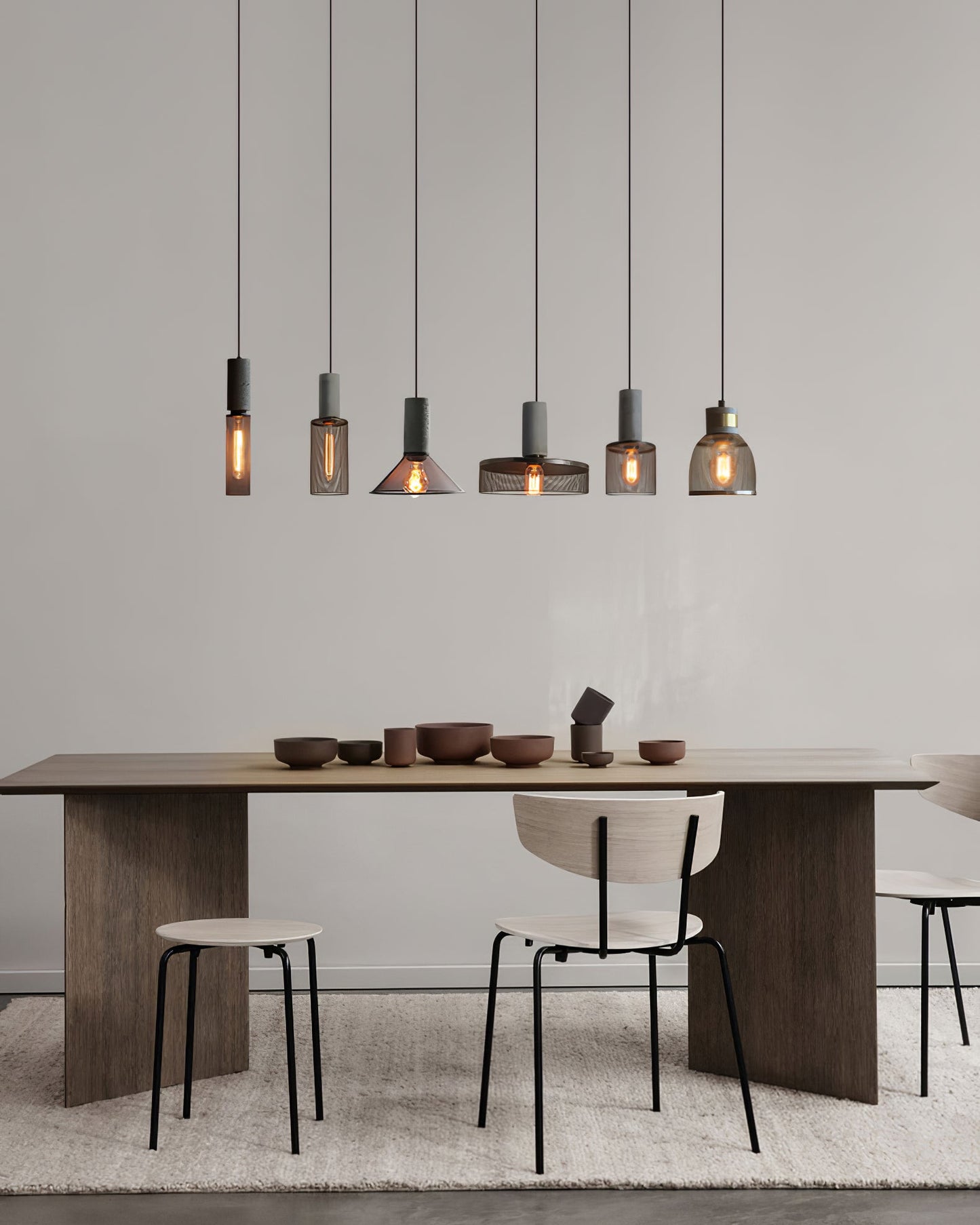 Lampada a Sospensione Urban Concrete | Lampada Industriale LED Appesa