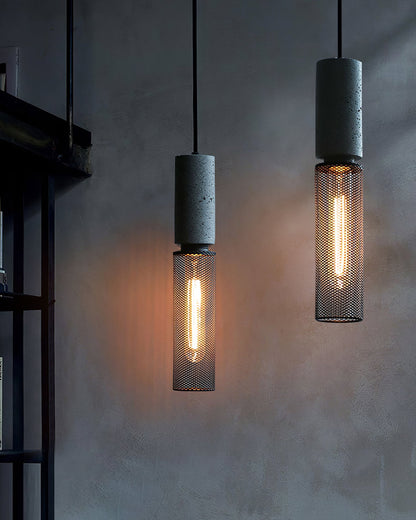 Lampada a Sospensione Urban Concrete | Lampada Industriale LED Appesa