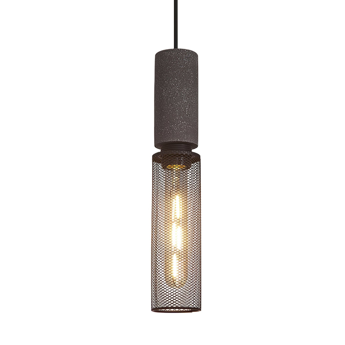 Lampada a Sospensione Urban Concrete | Lampada Industriale LED Appesa