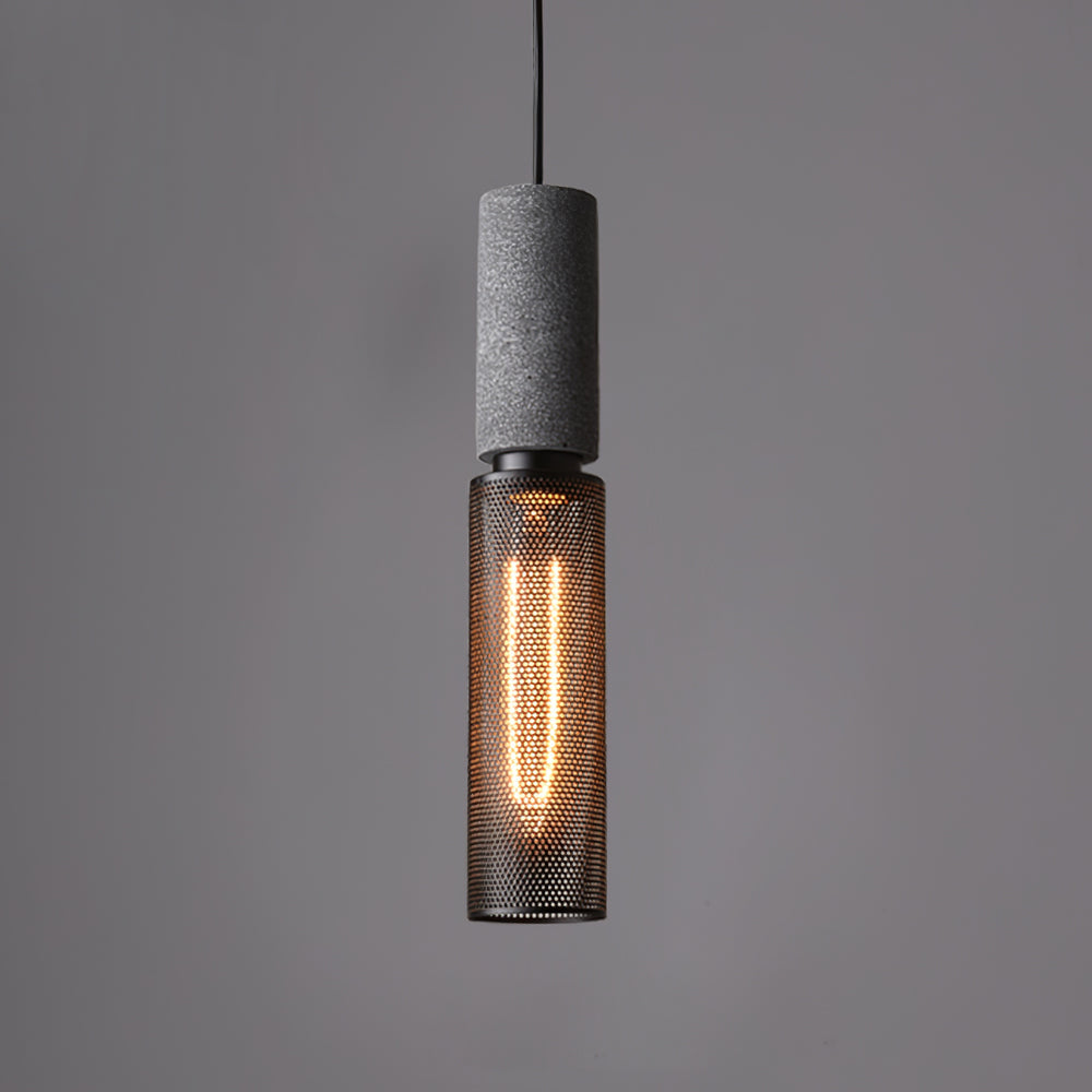 Lampada a Sospensione Urban Concrete | Lampada Industriale LED Appesa