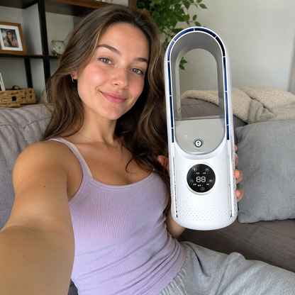 Kühler Ventilator Lamellenloser Tragbarer Klimaanlage