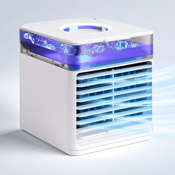 Aire Acondicionado Portátil Enfriador Humidificador de Escritorio