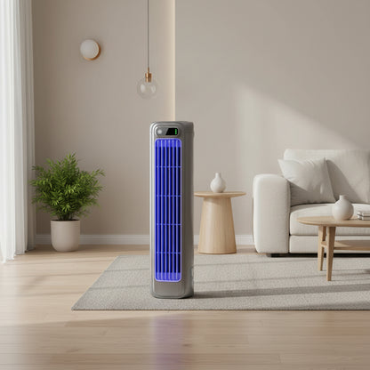 Turmventilator Tischgerät Tragbarer Leiser Luftzirkulator Kühlventilator