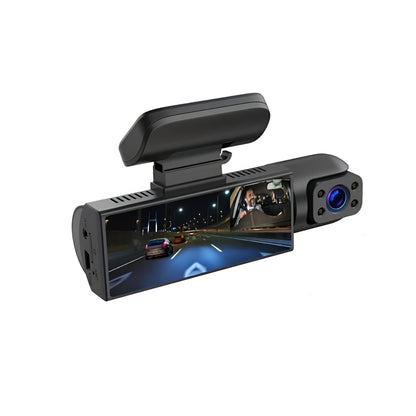 Cameră de bord cu două lentile 1080P, recorder auto pentru condus, monitor de parcare