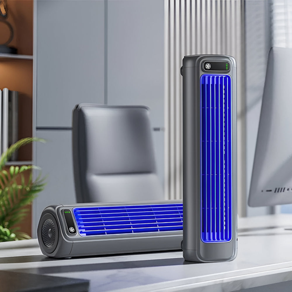 Ventilador de Escritorio Portátil en Estilo Torre