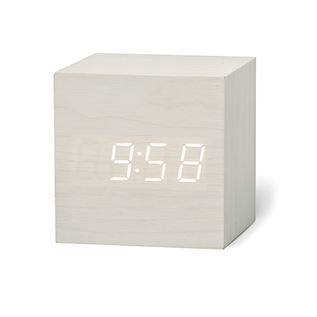 Sveglia digitale con display LED, temperatura e timer da scrivania