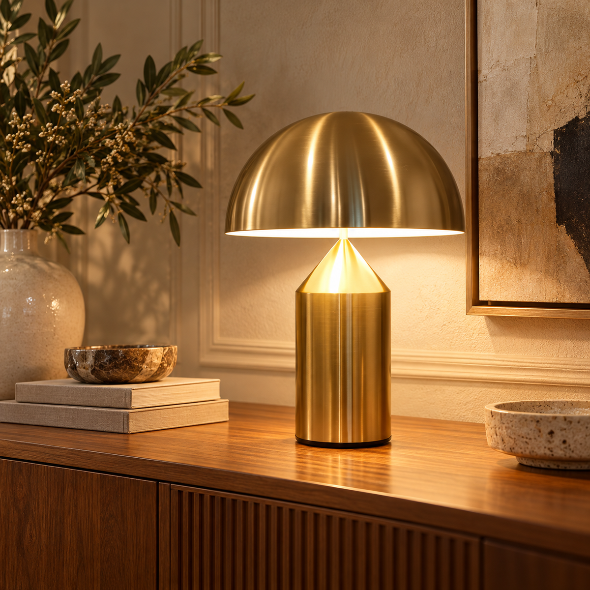 Lámpara de mesa regulable, diseño moderno y eficiencia energética