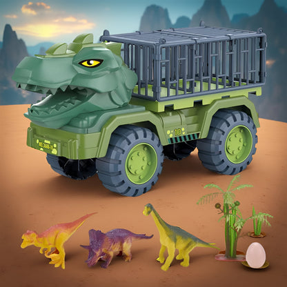 Dinosaurier-Spielzeug-LKW-Spielset Käfig Fahrzeug Figuren-Set