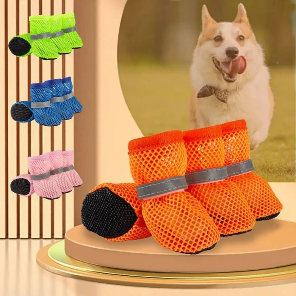 Botas para Cão Antiderrapantes Ajustáveis para Patas