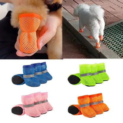 Botas para Cão Antiderrapantes Ajustáveis para Patas