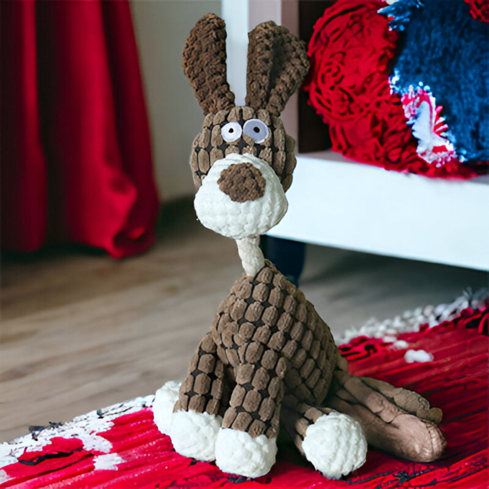 Juguete para Perro Cuerda Animal Mordedor con Chiflo