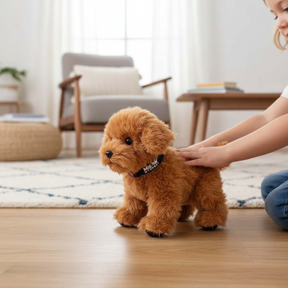 Jucărie pentru câini Design interactiv cu cățel care merge