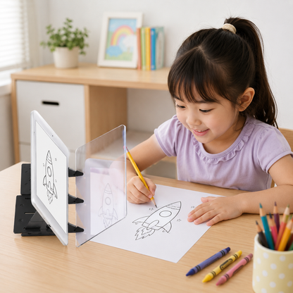 Proyector de dibujo portátil educativo para niños