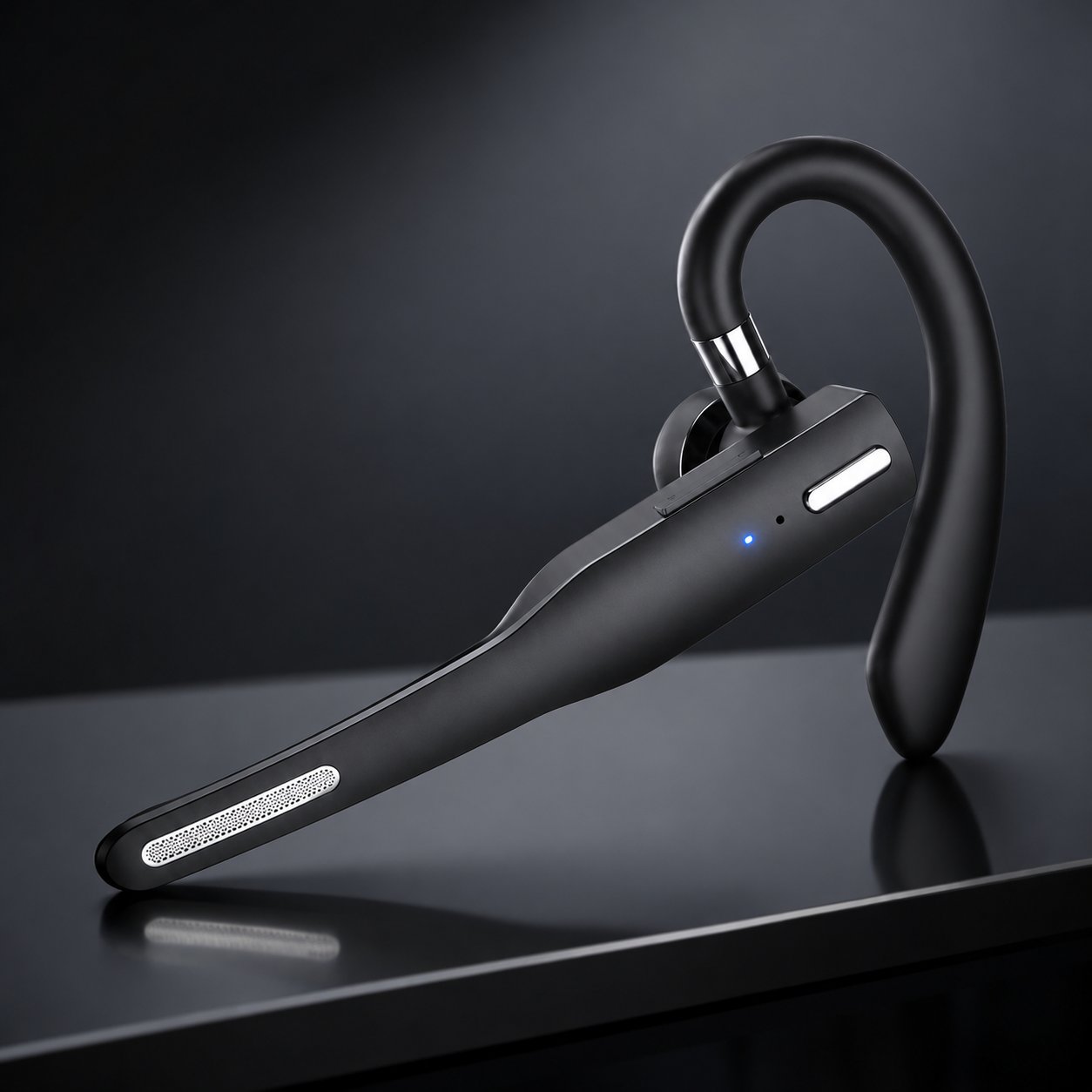Bluetooth-Headset mit zwei Mikrofonen, Geräuschunterdrückung und faltbarem Design