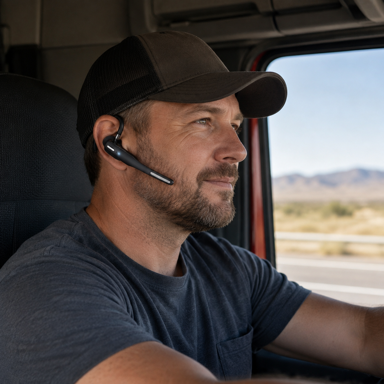 Bluetooth-Headset mit zwei Mikrofonen, Geräuschunterdrückung und faltbarem Design