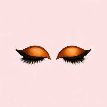 Pestanas Postiças 3 em 1 Reutilizáveis Autocolantes de Sombra de Olhos e Eyeliner