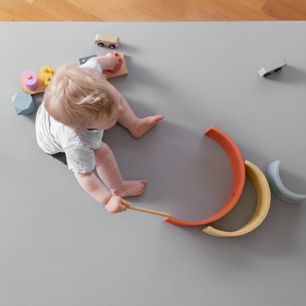 Tappetino da gioco antiscivolo in schiuma per il pavimento del bambino che gattona