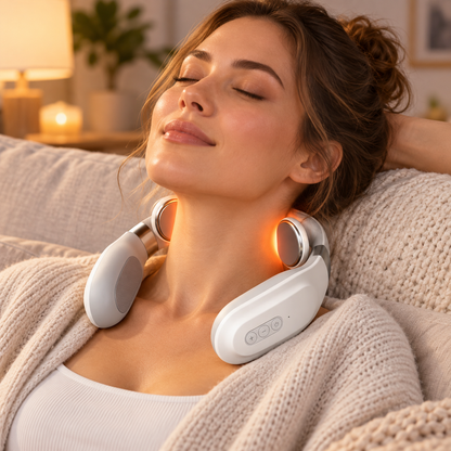 Electric Neck Massager Vibrating Shoulder Portable Relief