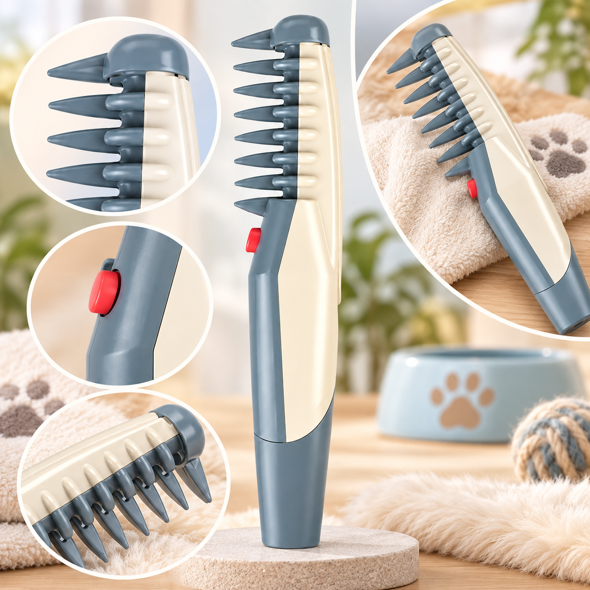 Electric Pet Trimmer Grooming Tool Quiet Rechargeable