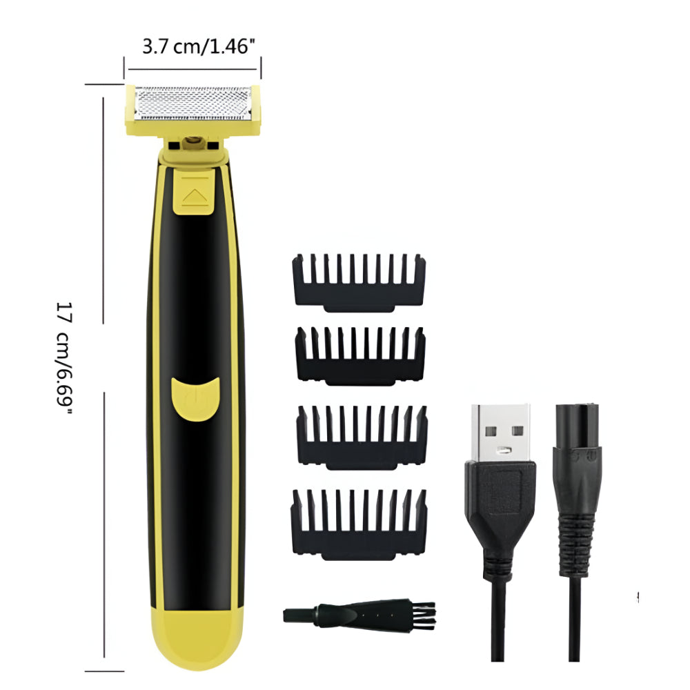 Aparador Elétrico para Corpo e Pelos USB Recarregável