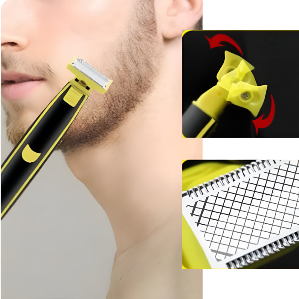 Aparador Elétrico para Corpo e Pelos USB Recarregável