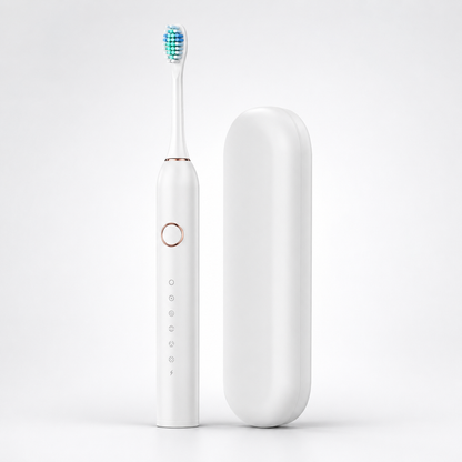 Spazzolino elettrico ricaricabile con design impermeabile