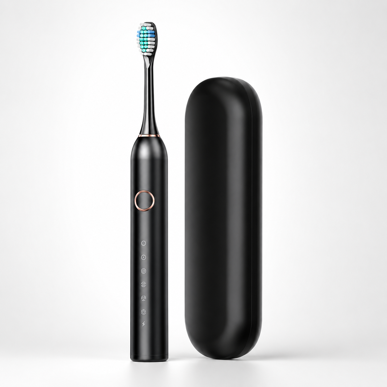 Spazzolino elettrico ricaricabile con design impermeabile