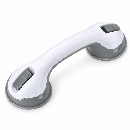 Barra de apoyo ergonómica con ventosas, ajustable, para la seguridad en el baño