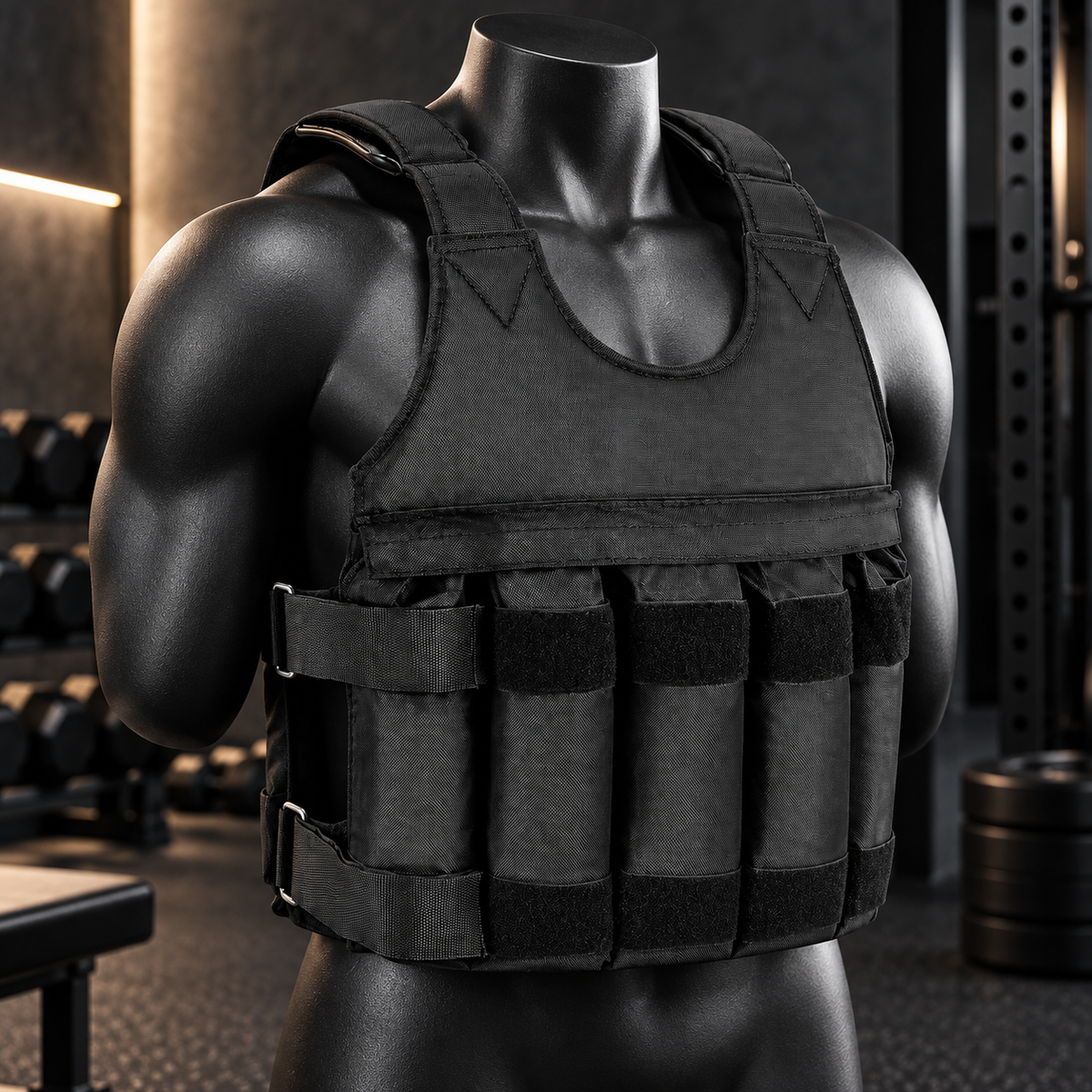 Exercise Vest Jogging Adjustable Weighted Fit Sleeve