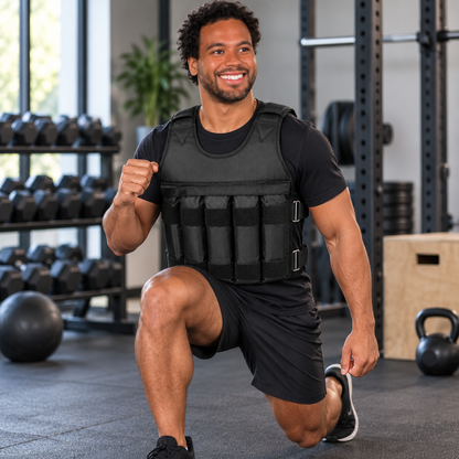 Exercise Vest Jogging Adjustable Weighted Fit Sleeve